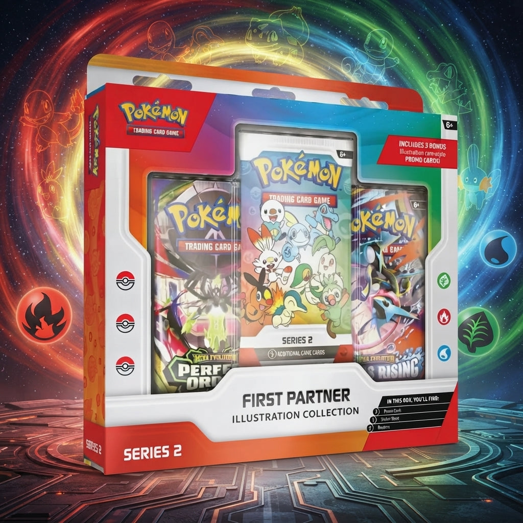 Image of Tcg First Partner Illustration Collection Stickers – – Englisch