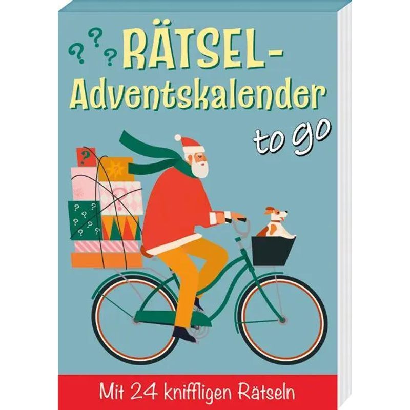 Image of Emil Schwarz: Puzzle Advent Calendar To Go 6 / With 24 Tricky Puzzles / Paperback / German / 2023 / Kaufmann Ernst Vlg Gmbh