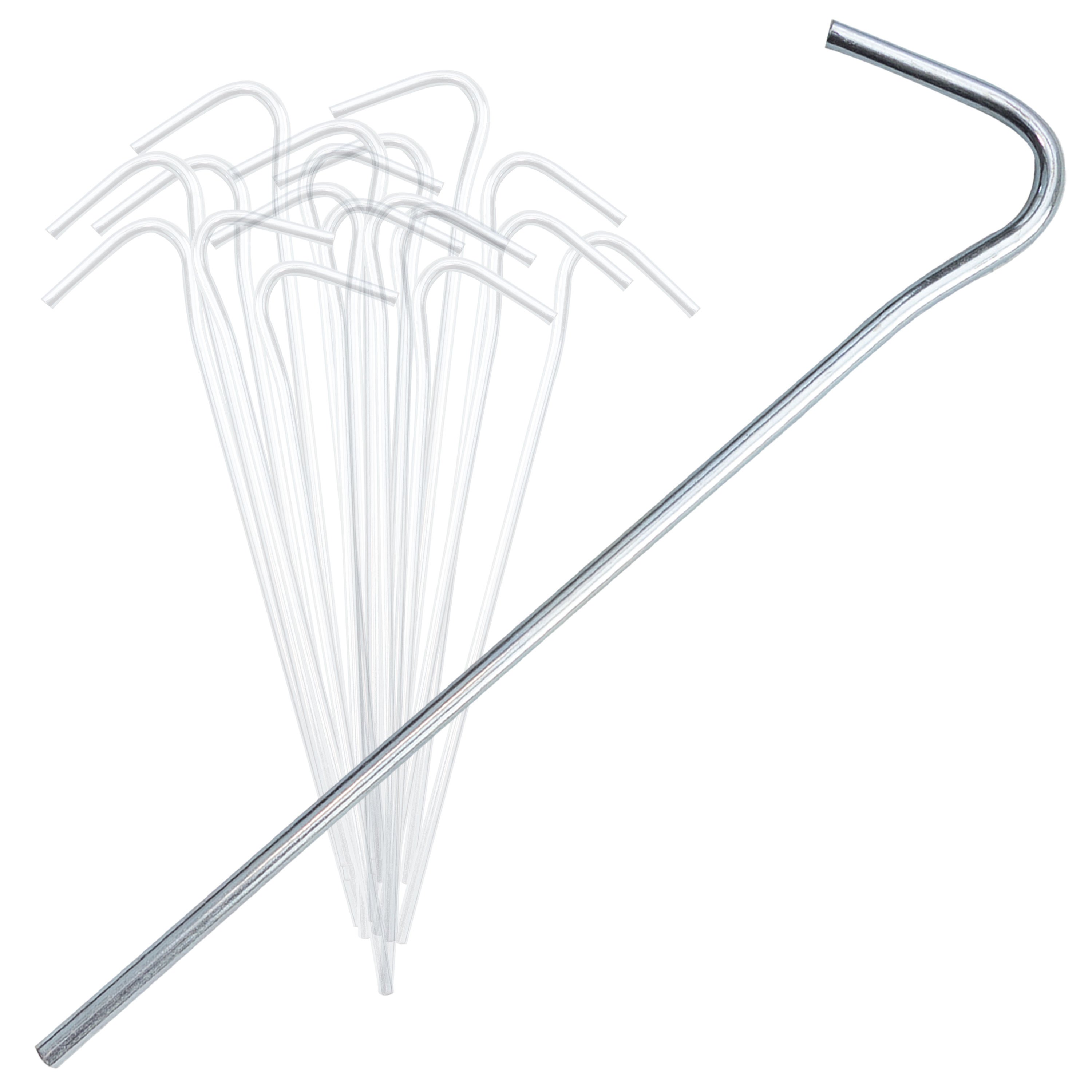 Image of Herring Tent Peg, 20 Cm Long, Rock Nail, Stone Nail, Ground Nail, Steel Nail, Tent Stake, Ground Spike