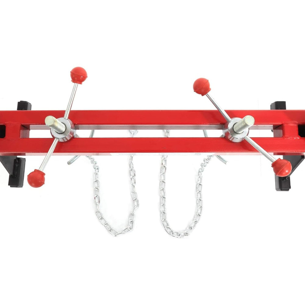 Heavy Duty Engine Support Beam with 2 Thick Chains for Vehicles
