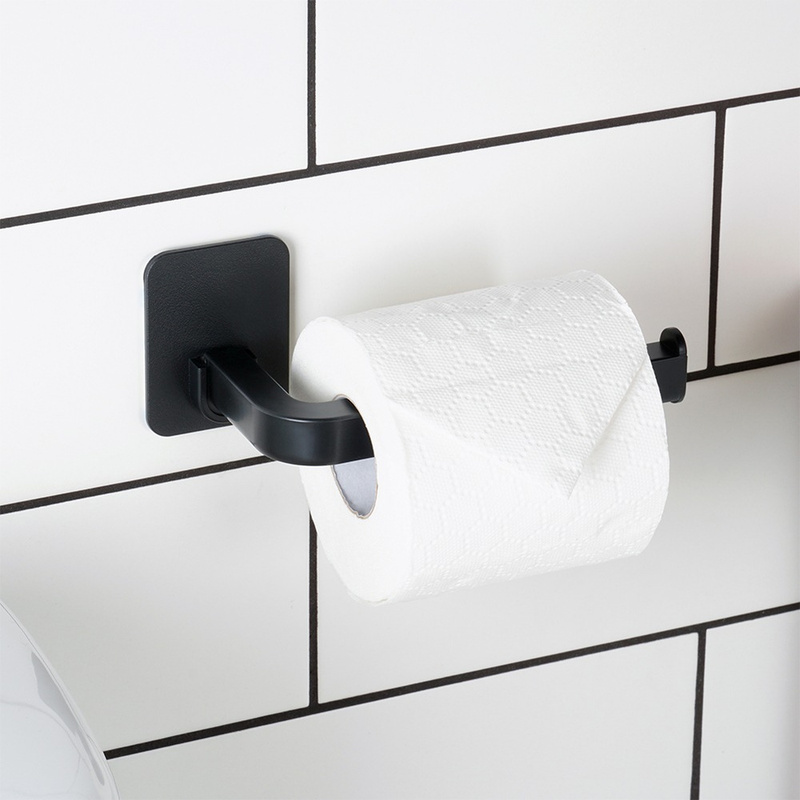 Toilet Paper Holder Black 16.5 Cm: retailer-supplied image