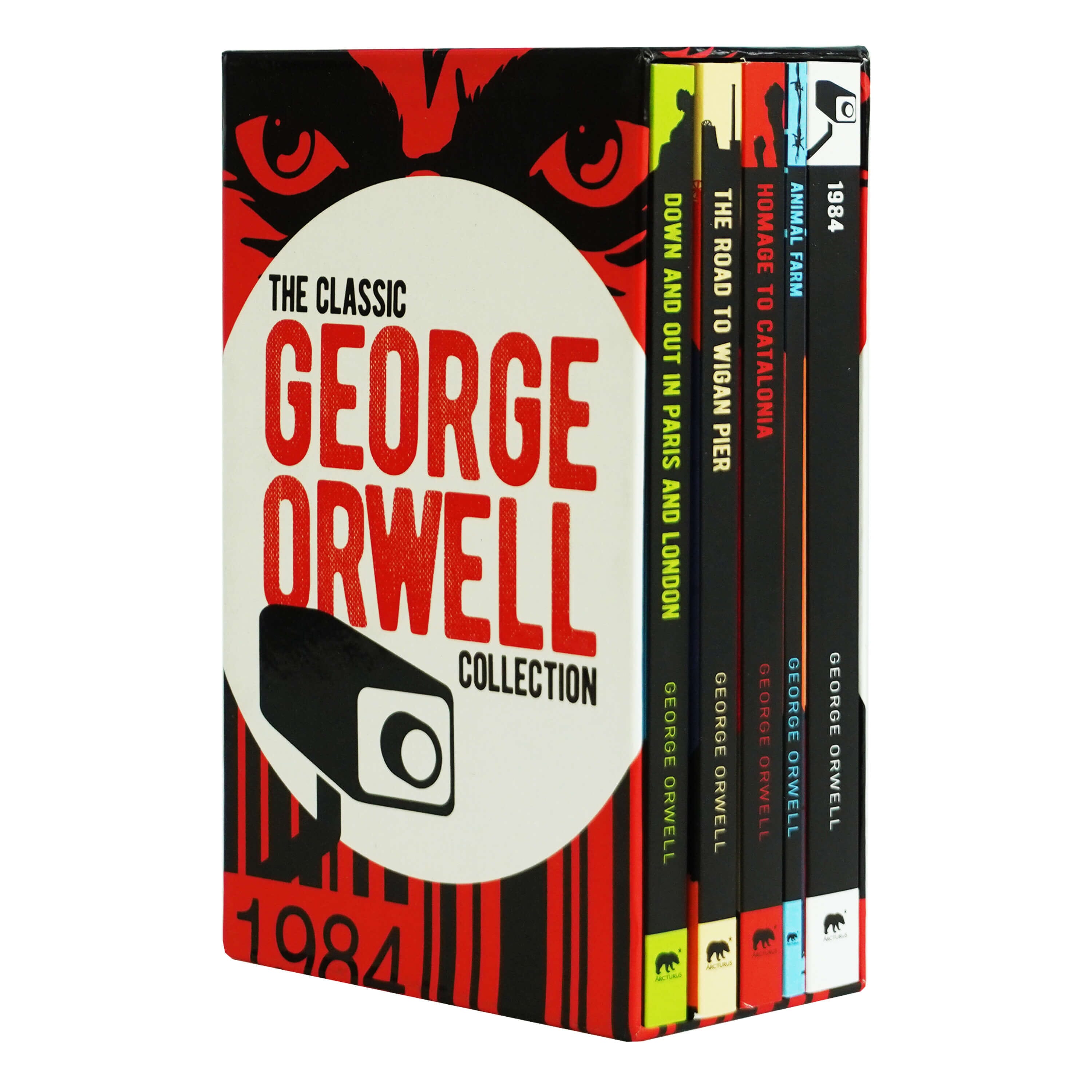 TEMU The Classic George Orwell Collection 5 Books Box Set - Fiction - Paperback