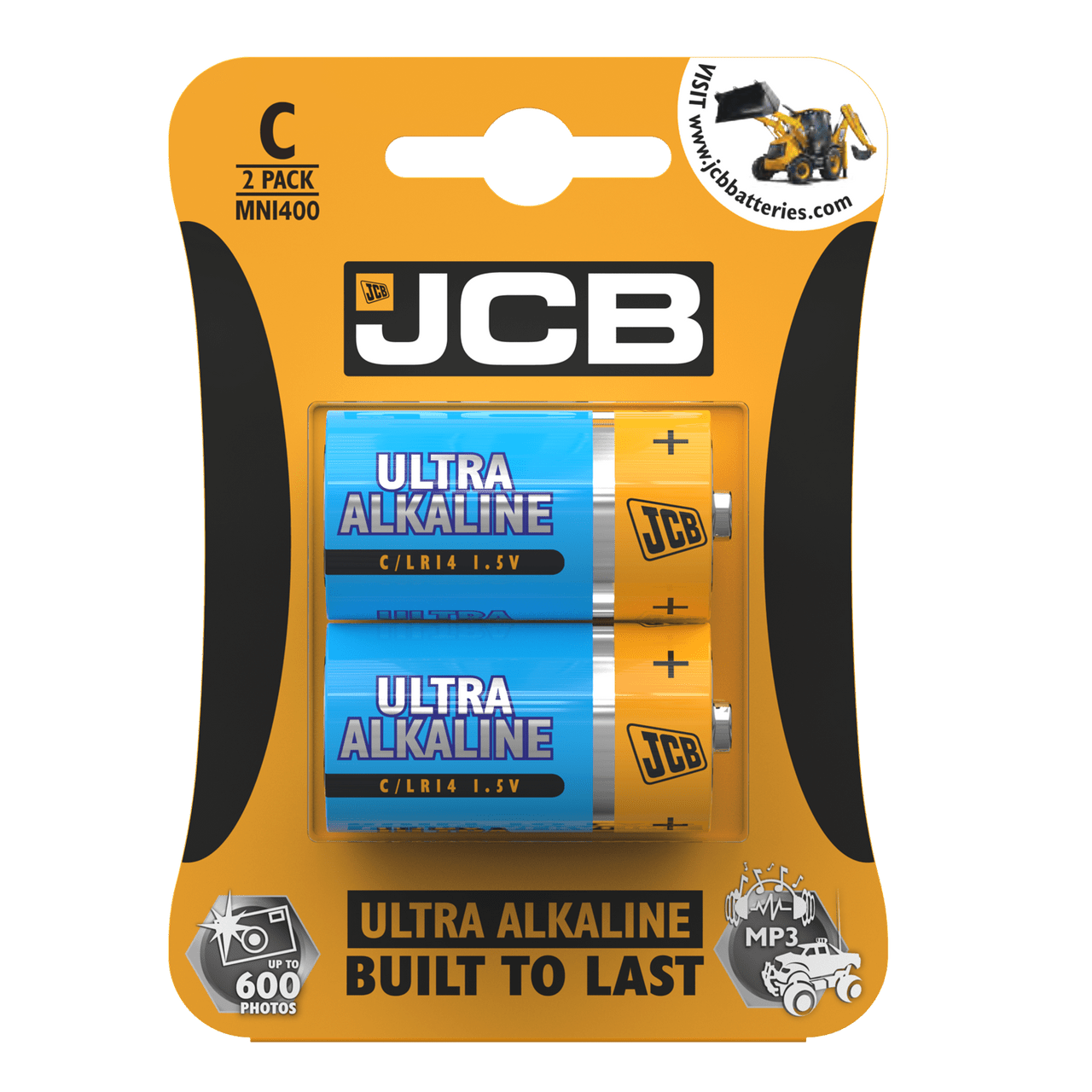 TEMU Jcb Batteries - Pack Of 2