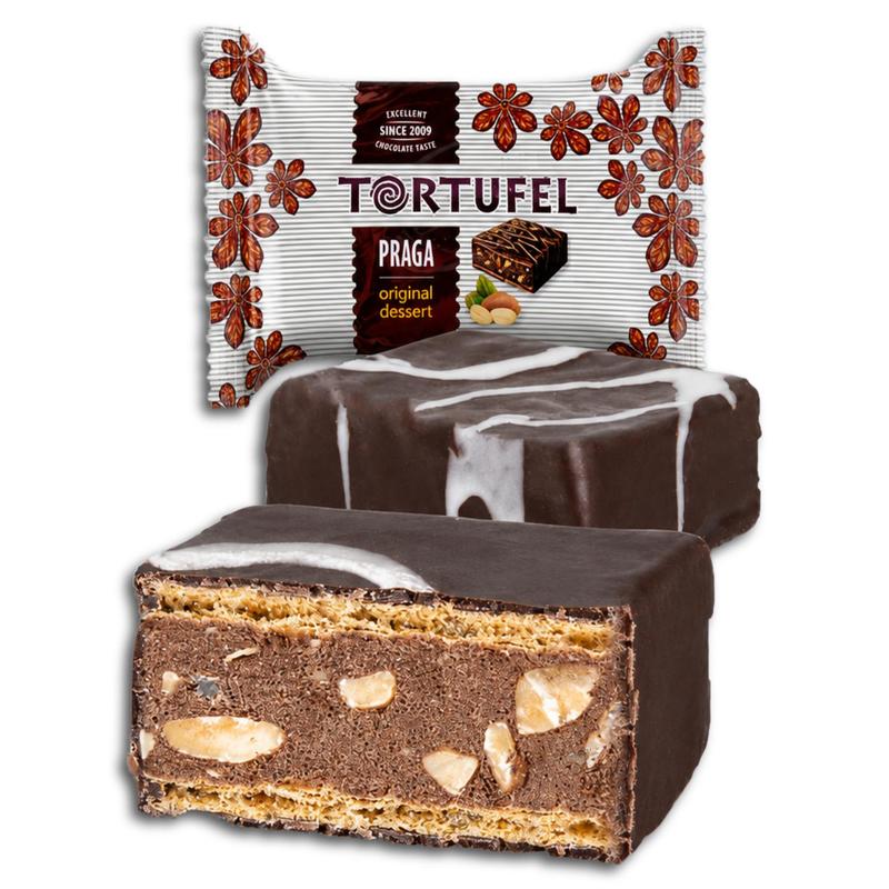 Image of Chocolate Confectionery With And Wafers "tortufel Praha" 200g
