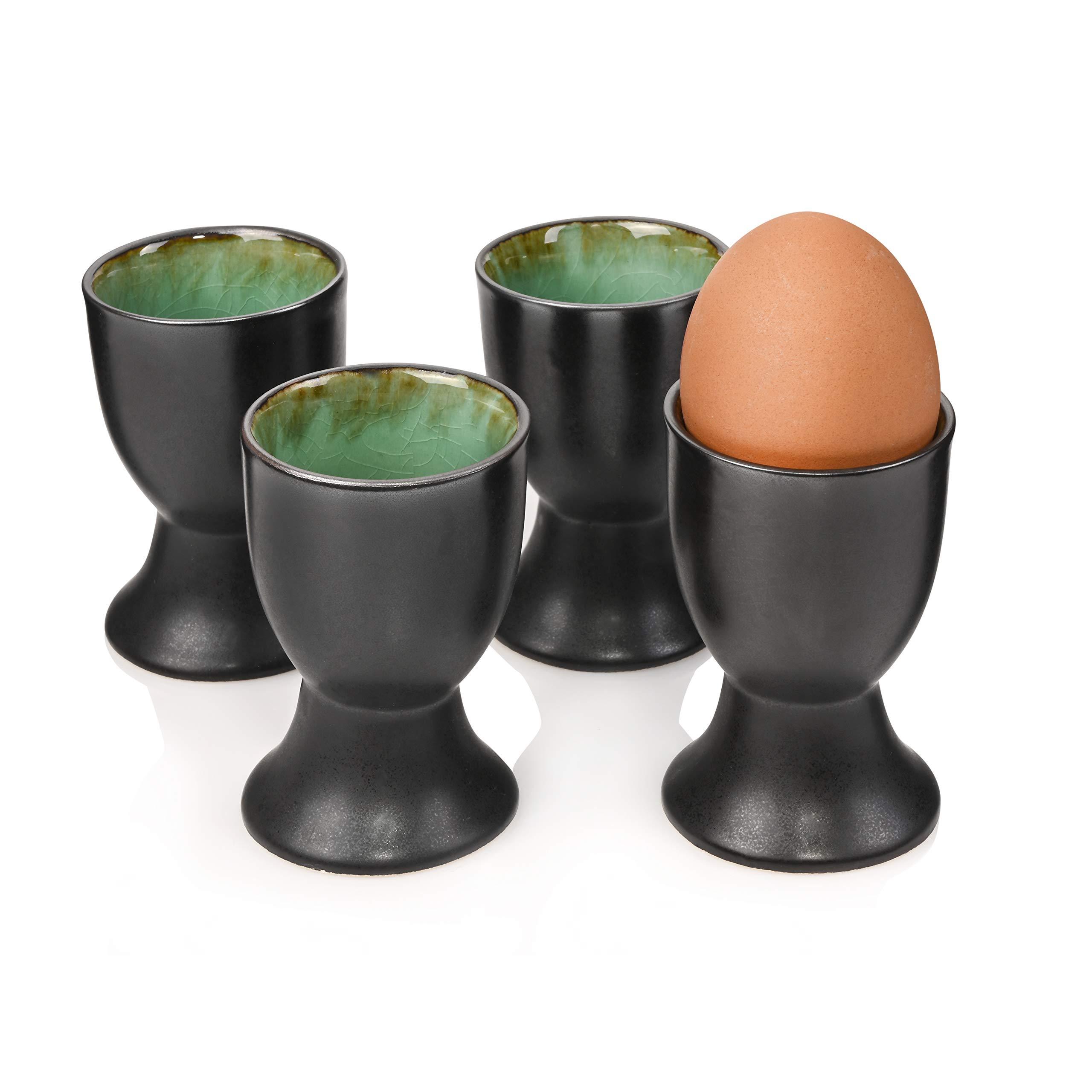 Singer Egg Cup Set 4pcs In Stoneware |