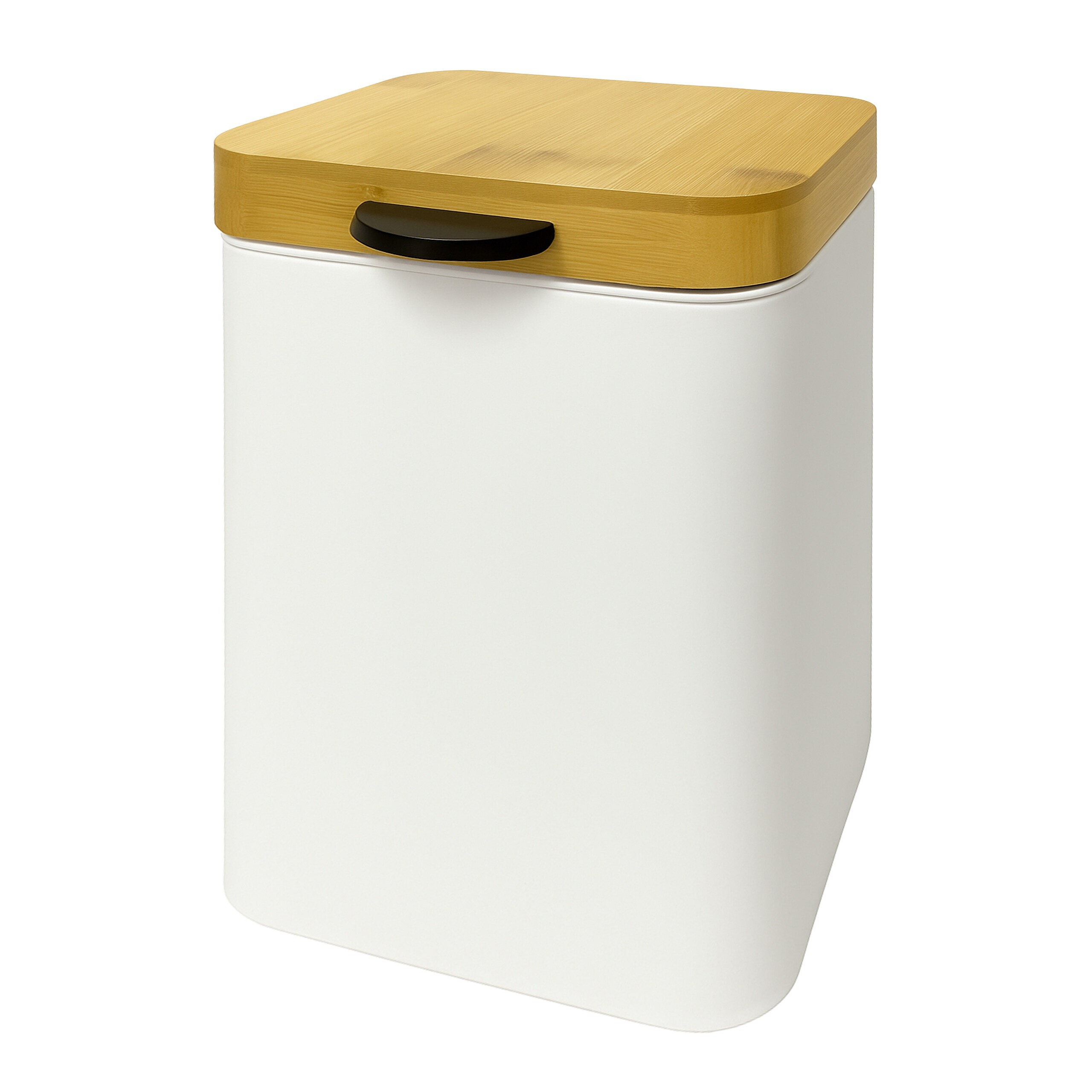 Cosmetic Bucket In White/natural - 3 Liter