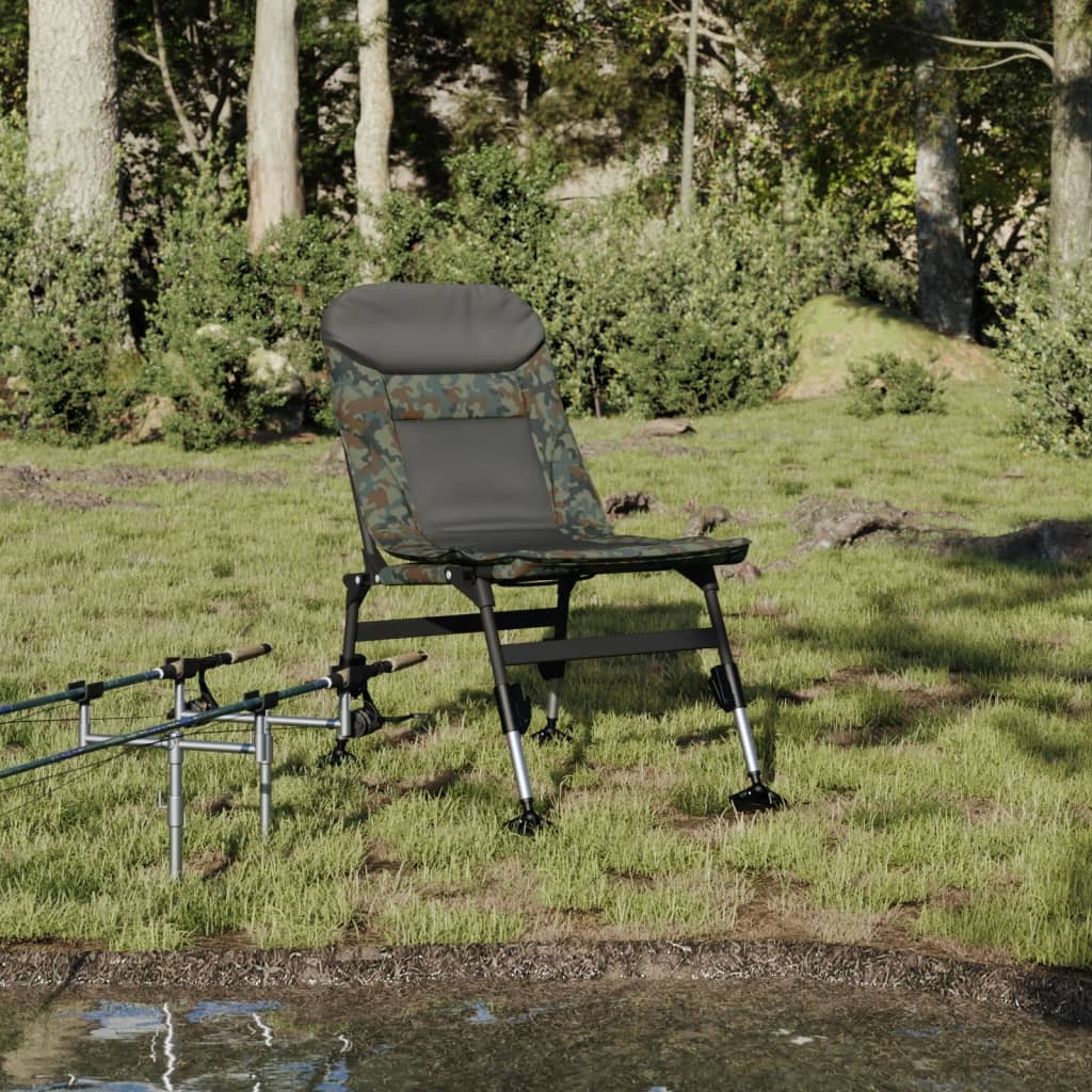Vidaxl Folding Fishing Chair, Folding Chair, Fishing Stool, Camping Stool