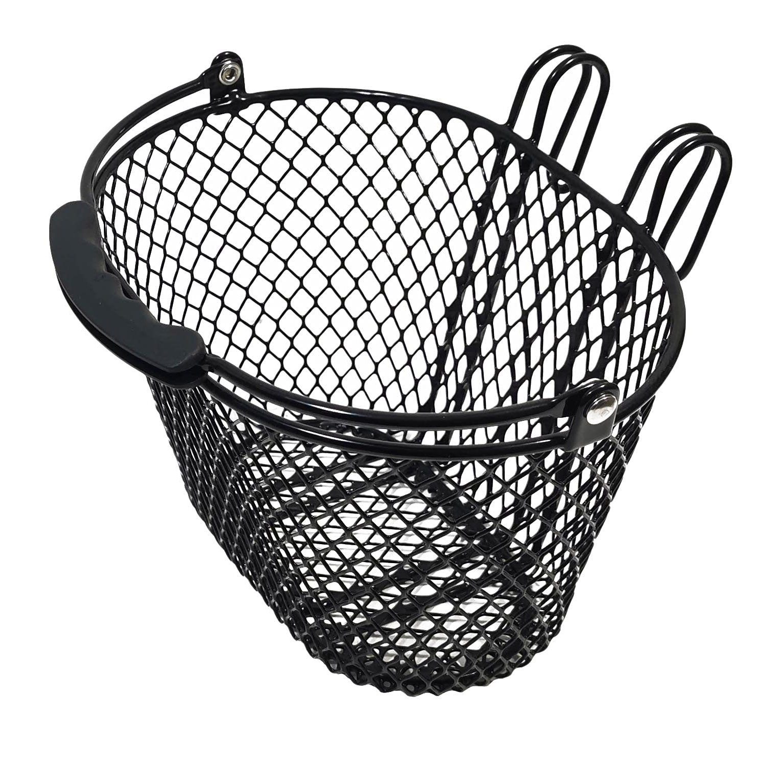 Image of Children's Bicycle Basket Metal Handlebar Basket Carrier Basket Front Children's Bicycle 5 Ltr