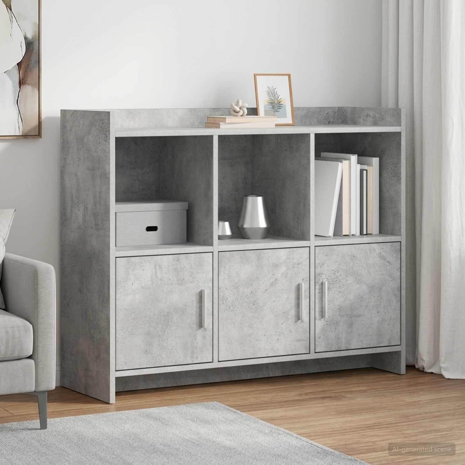 Image of Sideboard Storage Furniture Dining Room Furniture Living Room Furniture Hallway Sideboard Rectangular Furniture Cabinet Made Of Wood Storage Cabinet For Indoor Use