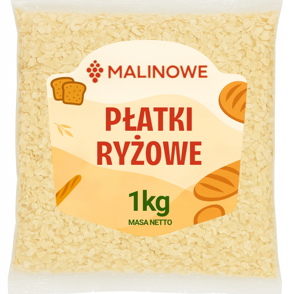 Image of Rice Flakes 1kg Natural Without Additives