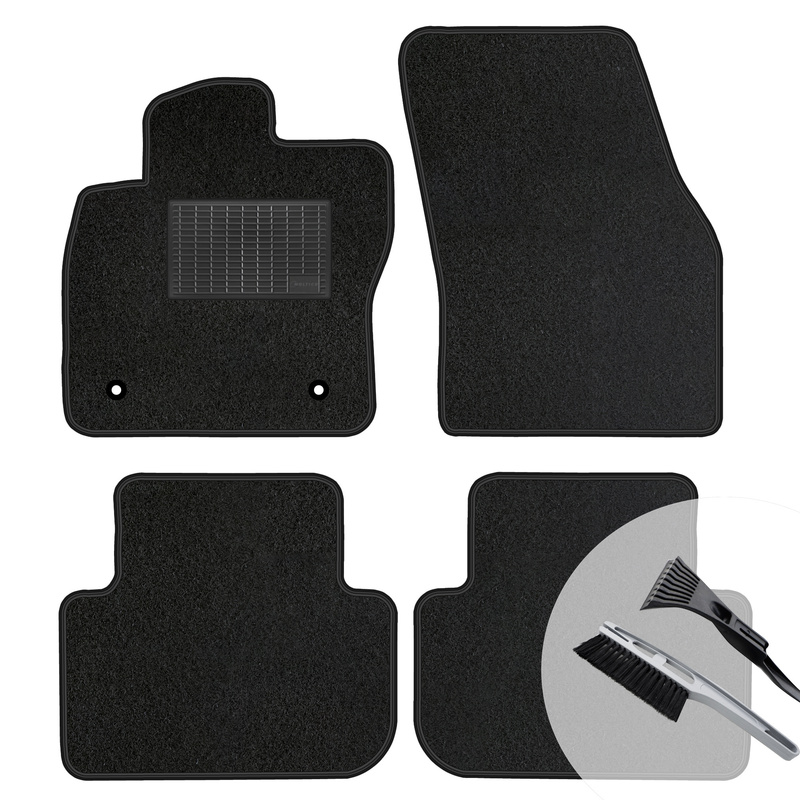 Velour Floor Mats Complete Set Suitable For I 2018-2024