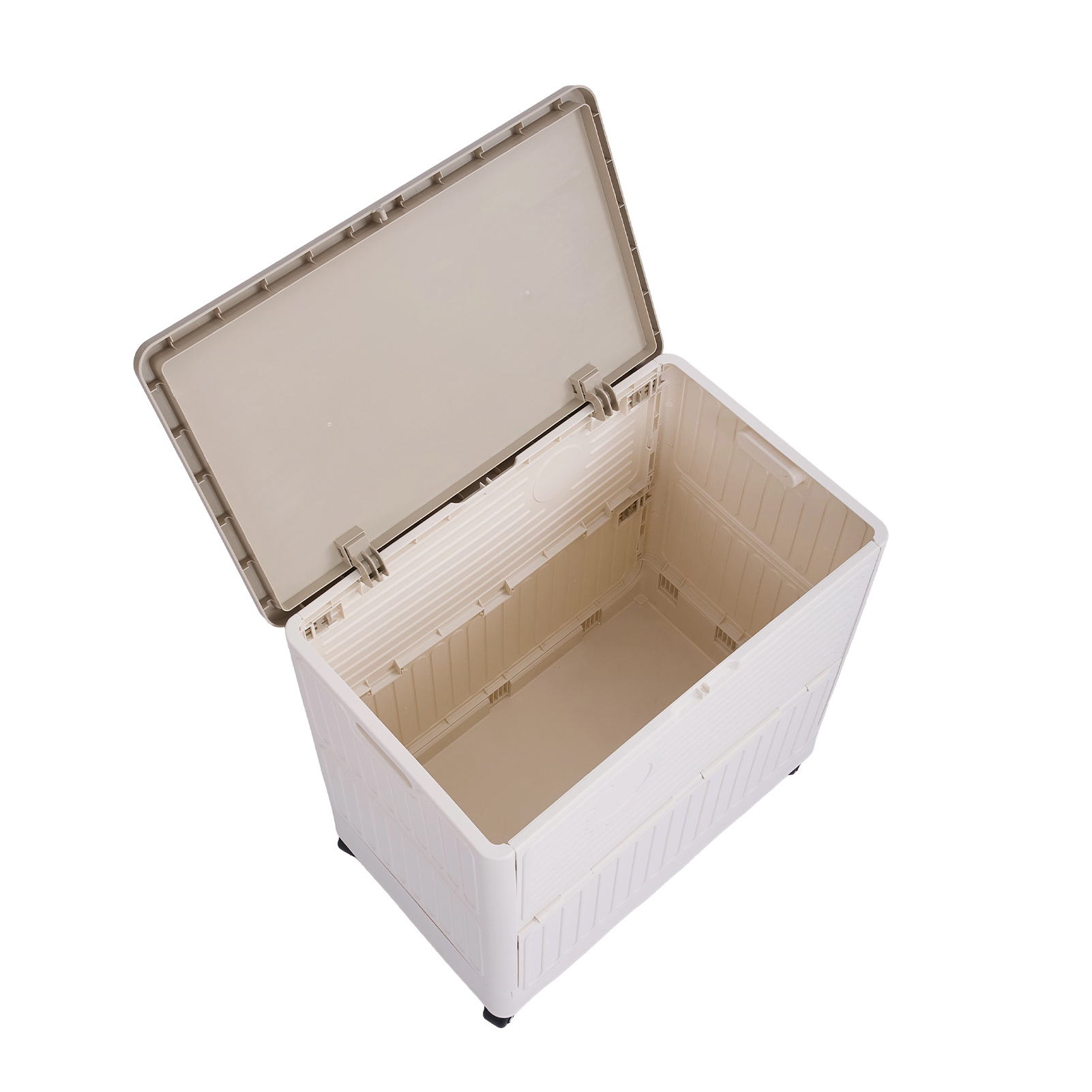 Large Capacity Foldable Storage Box with Wheels