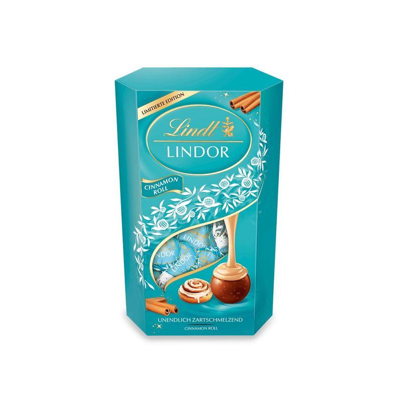 Image of Lindt Lindor Cornet Cinnamon Roll 200 G