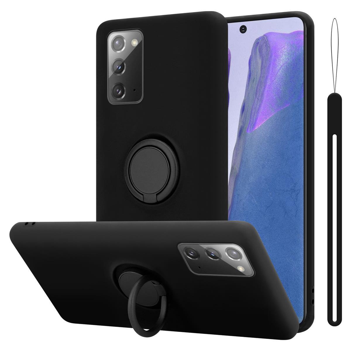Case Compatible For Galaxy Note 20 Protective Cover Flexible Tpu Silicone Ring Back Case Cover Phone Case