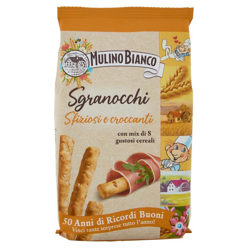 Image of Mulino Bianco Bread Sticks 220g - Perfect For Snacking