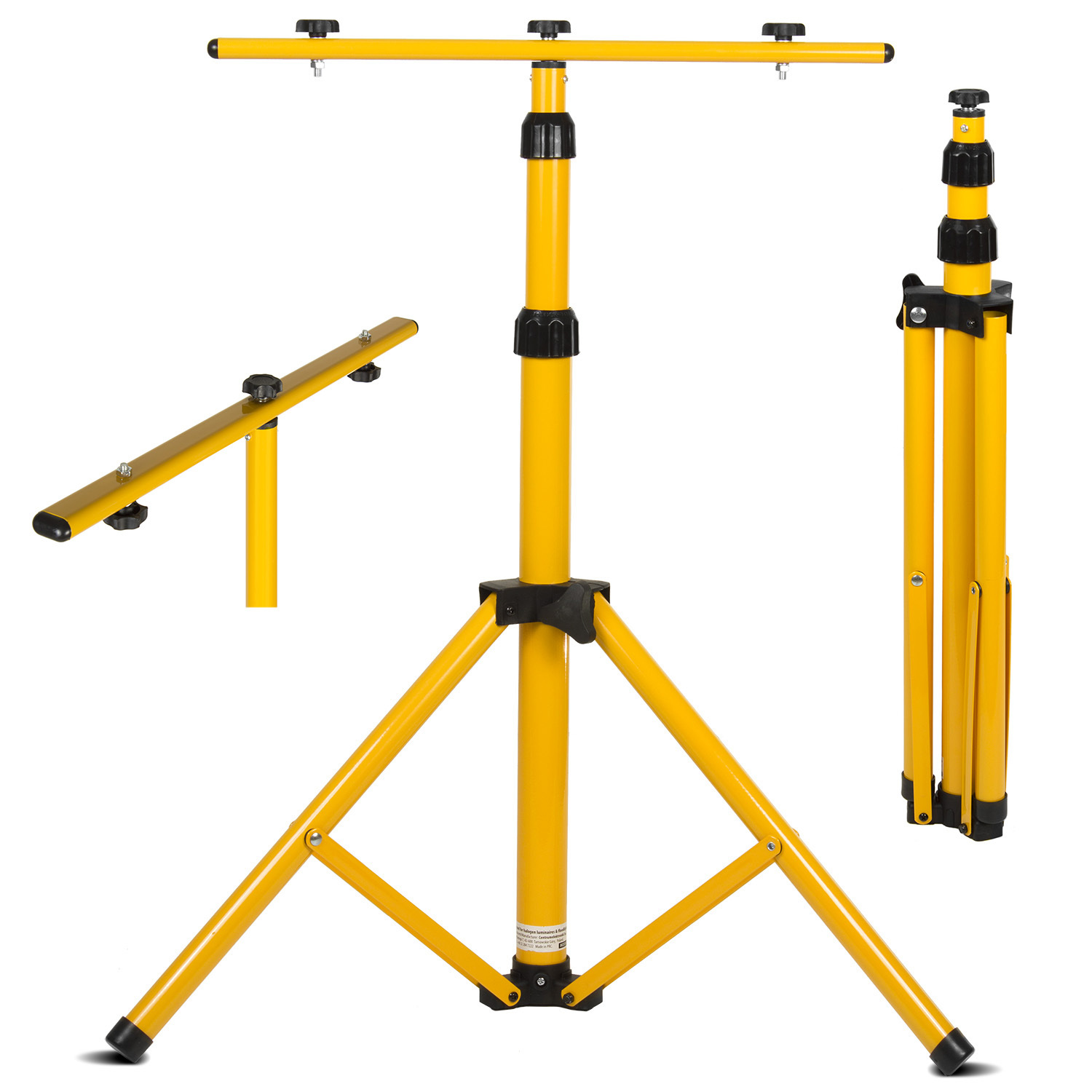 Universal Led Spotlight Stand Maclean Mce583 Yellow