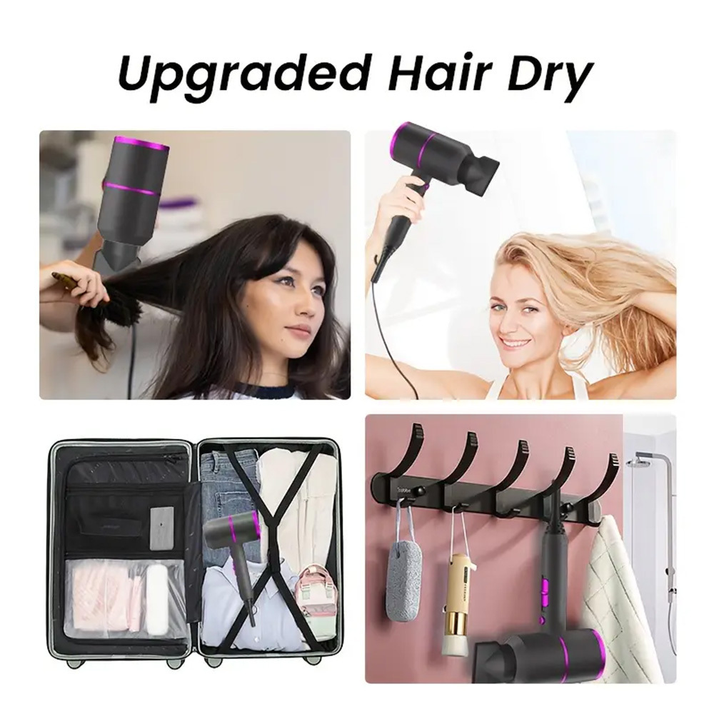 High Speed Ionic Hair Dryer with Styling Attachments