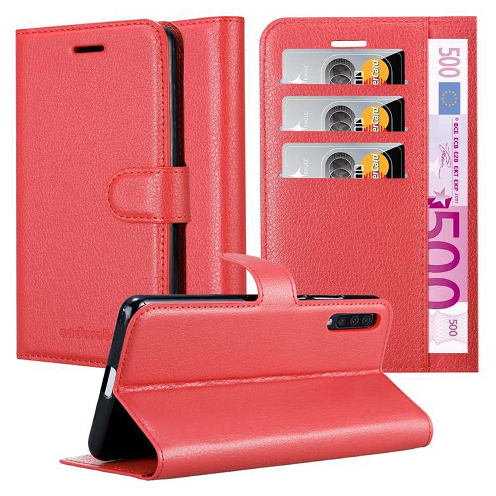 Compatible With Galaxy A50 4g / A50s / A30s Case Protective Case With Magnetic Closure, Stand Function And Card Slot Flip Case Cover Pouch Phone Case Book Bag