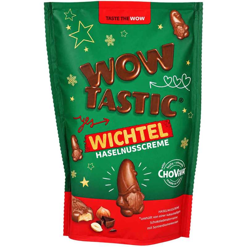 Image of Wow Tastic Gnome Hazelnut Cream Choviva 100g
