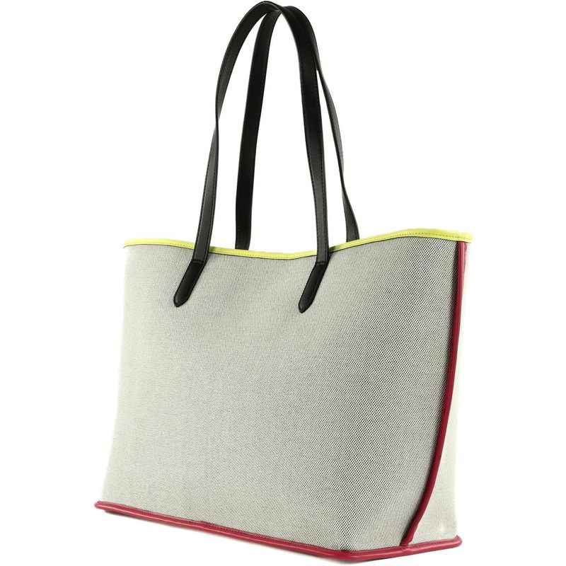 Tote Bag with Snap Closure, Versatile for Day to Night Wear, Women'S Handbag, Durable Polyester and Polyurethane Trim