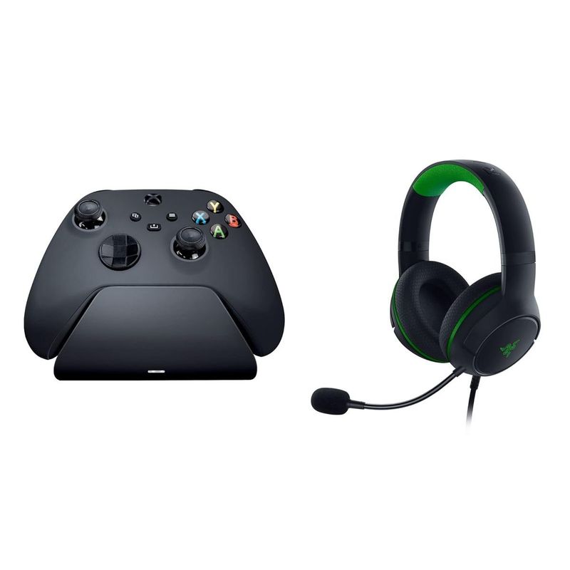Image of Razer Duo Bundle For Xbox: Kaira Wireless Headset And Quick Charging Station - Controller Separately