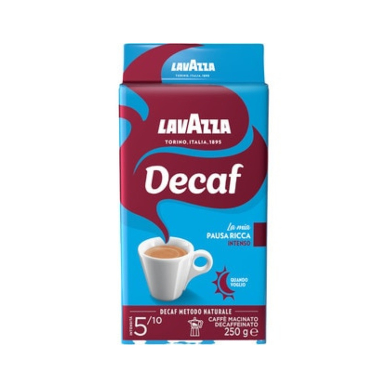 Ground Coffee Dek Intenso 250g - Lavazza