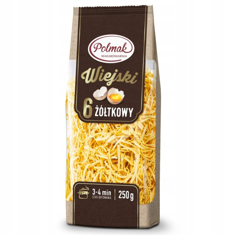 Polmak Country Egg Noodles 6 Yolk 250g