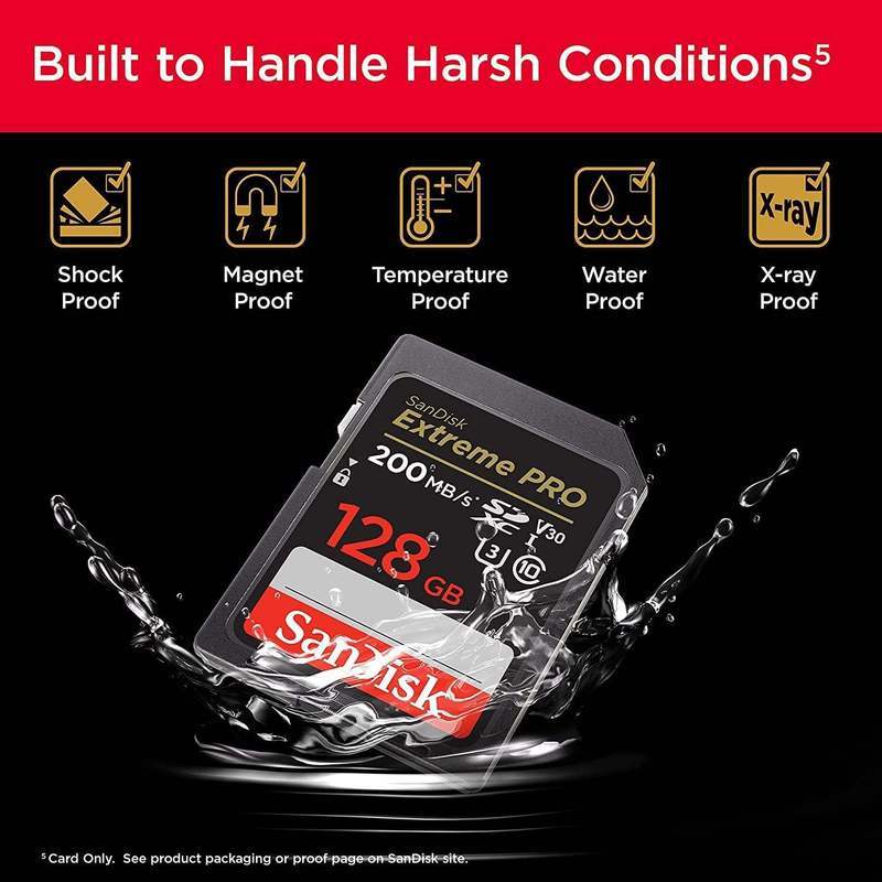 sandisk sdxc uhs-i (128gb) 200mb/s garanzia italia 5 anni Dettagli dell'articolo 1