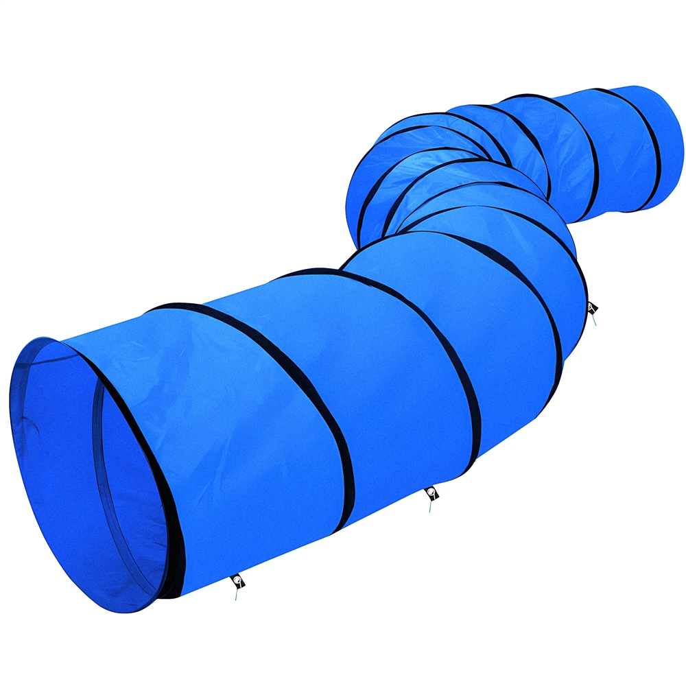 

Yaheetech Dog Tunnel Play Tunnel Including 12 Ground Pegs Tunnel For Training Foldable Pet Tunnel With Carrying Bag