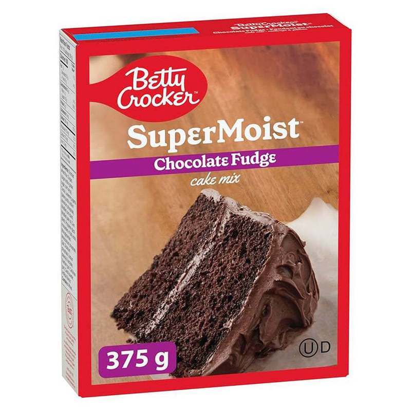 Image of Betty Crocker Super Moist Cake Mix Chocolate Fudge 375g