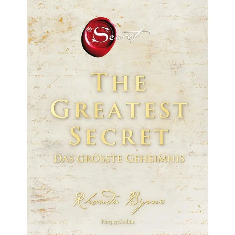 Image of The Greatest Secret - Paperback - Rhonda Byrne - 276 Pages - German - 2022 - Harpercollins Paperback - Ean 9783365003152