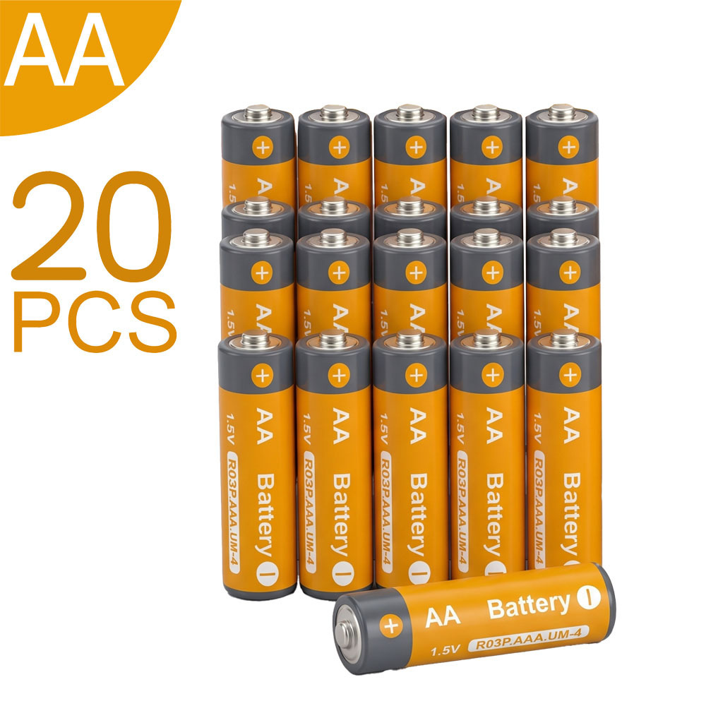 TEMU 20pcs Aa 1.5v Battery Set, Long-lasting Alkaline Power For Toys, Clocks