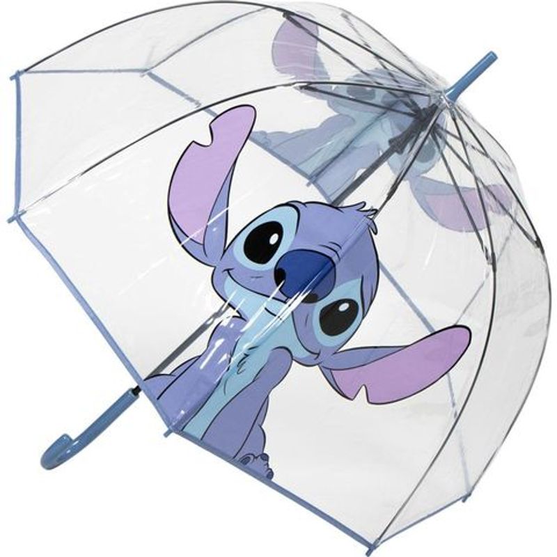 TEMU Paraguas Infantil Disney para Niños y Niñas – Paraguas Resistente, Seguro y Colorido con Diseño de Stitch – Ideal para Colegio y Días de Lluvia