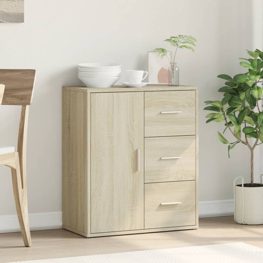 Sideboard In Oak, 60x31x70 Cm, Wood Composite