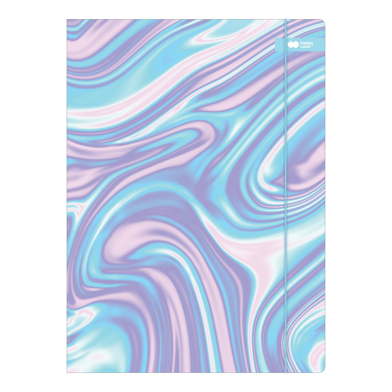 Folder With Rubber Band "pastel Twist "