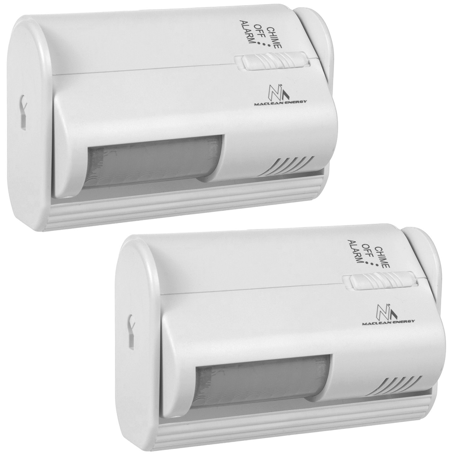 Image of Wireless Motion Sensor 2pcs Entrance Signal 11 Detection Distance 8 Meters In Maclean Mce3