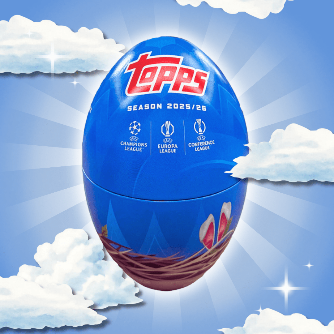 1x Topps Club Competitions 2025/2026 Easter Tin | Box | Football Trading Cards