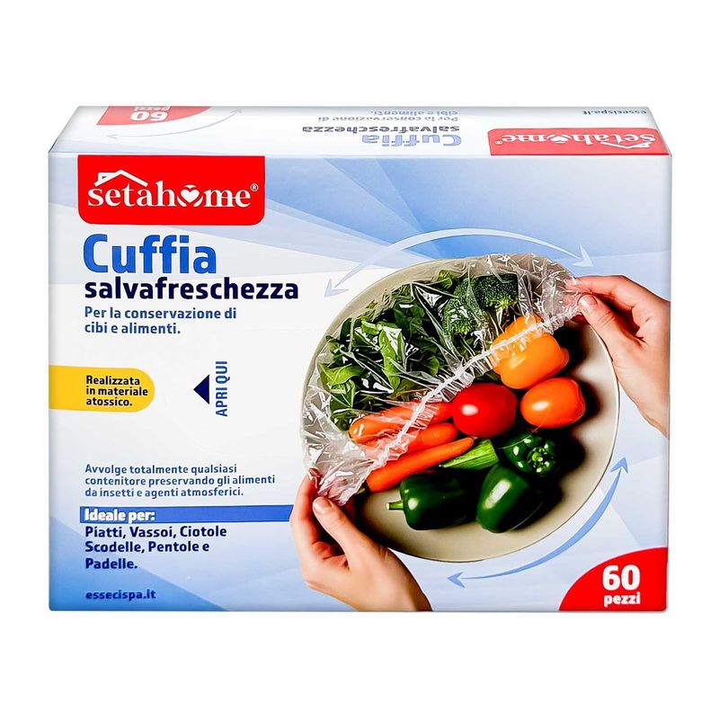 TEMU Setablu Cuffie copri alimenti 60 pezzi