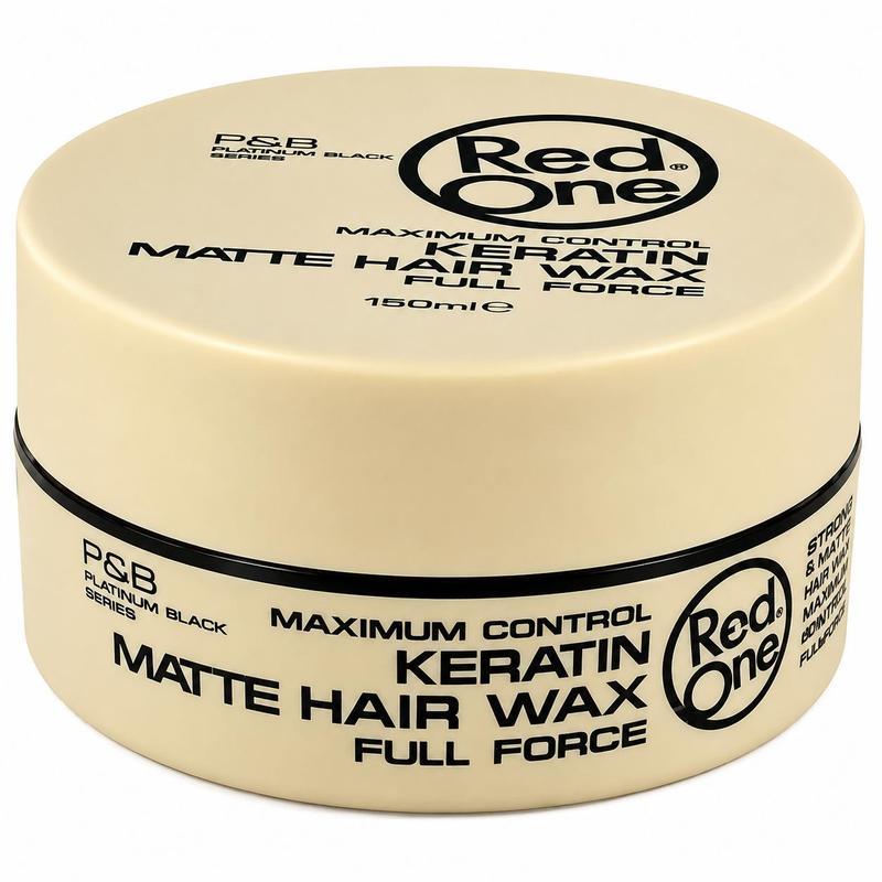 Keratin Matte Hair Wax 150ml - Matte Hair Wax Styling Wax Gel For , Structure, Natural Hairstyle, Short Hair, , Men's Hair Styling, Barber Shop Supplies, Men's Styling