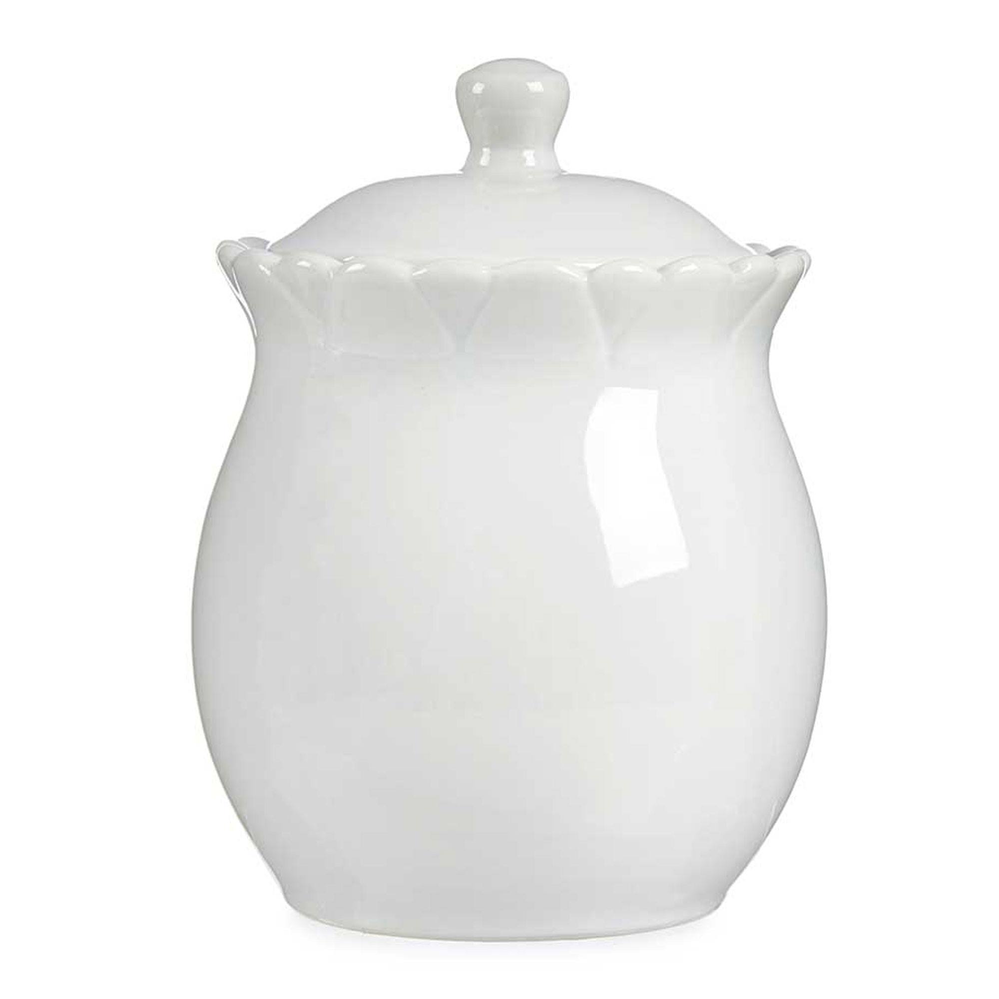 Large Airtight Porcelain Jar 950ml Vessia Collection