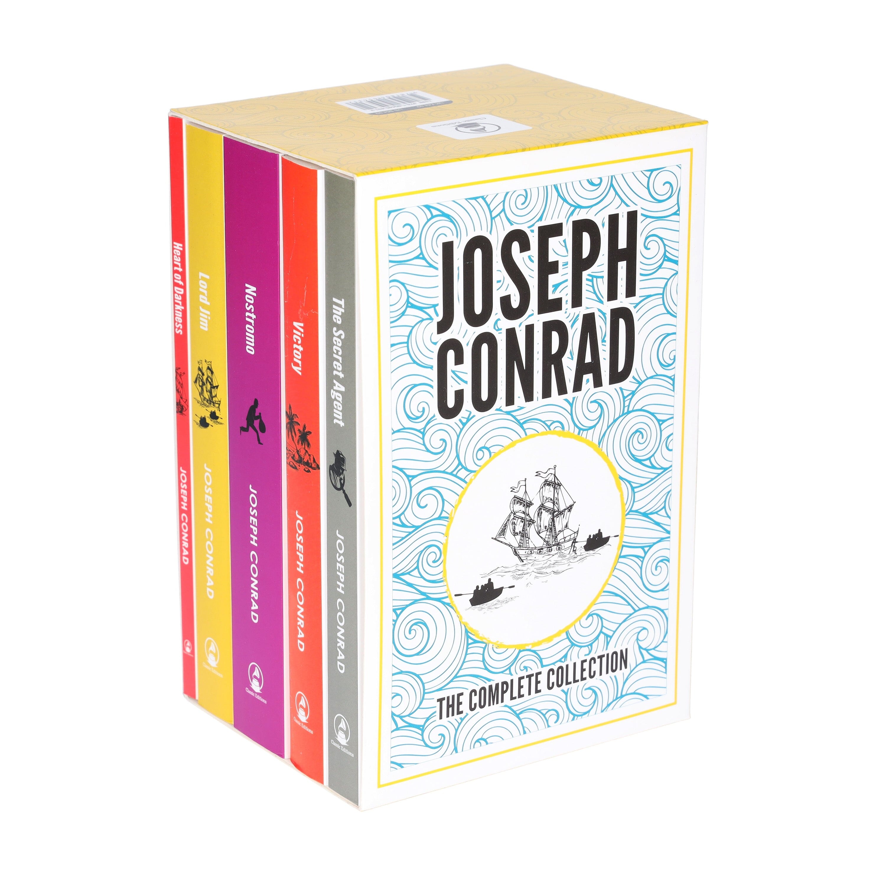 TEMU Joseph Conrad: The Complete Collection 5 Books Box Set - Fiction - Paperback