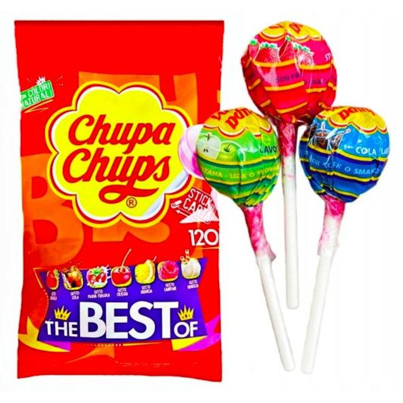 Image of Chupa Chups "the Best Of" Lollipop Bag, 120 Pieces