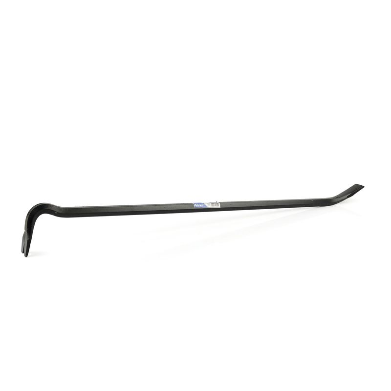 Professional 800mm Steel Pry Bar With 100° Angled Tip – Ideal For Renovation Work And Removing Nails From Hardwood