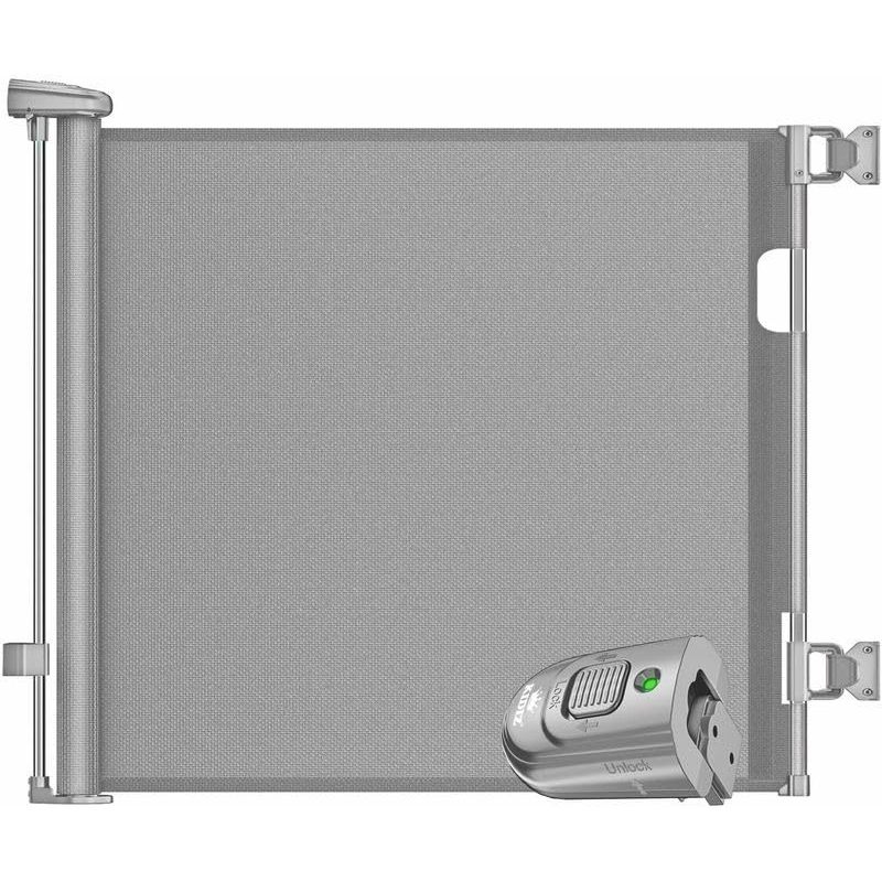Image of Extendable Stair Gate And Door Gate, Child-safe Barrier Gate For Babies And Pets, Stair And Door Safety Gate For With One-hand Operation, Extends Up To 180 Cm