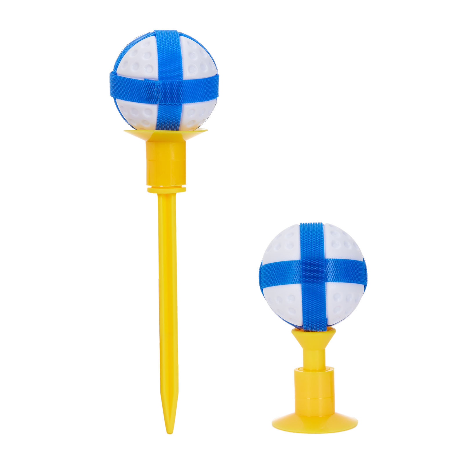 Golf Practice Set with Sticky Game Mat and Clubs