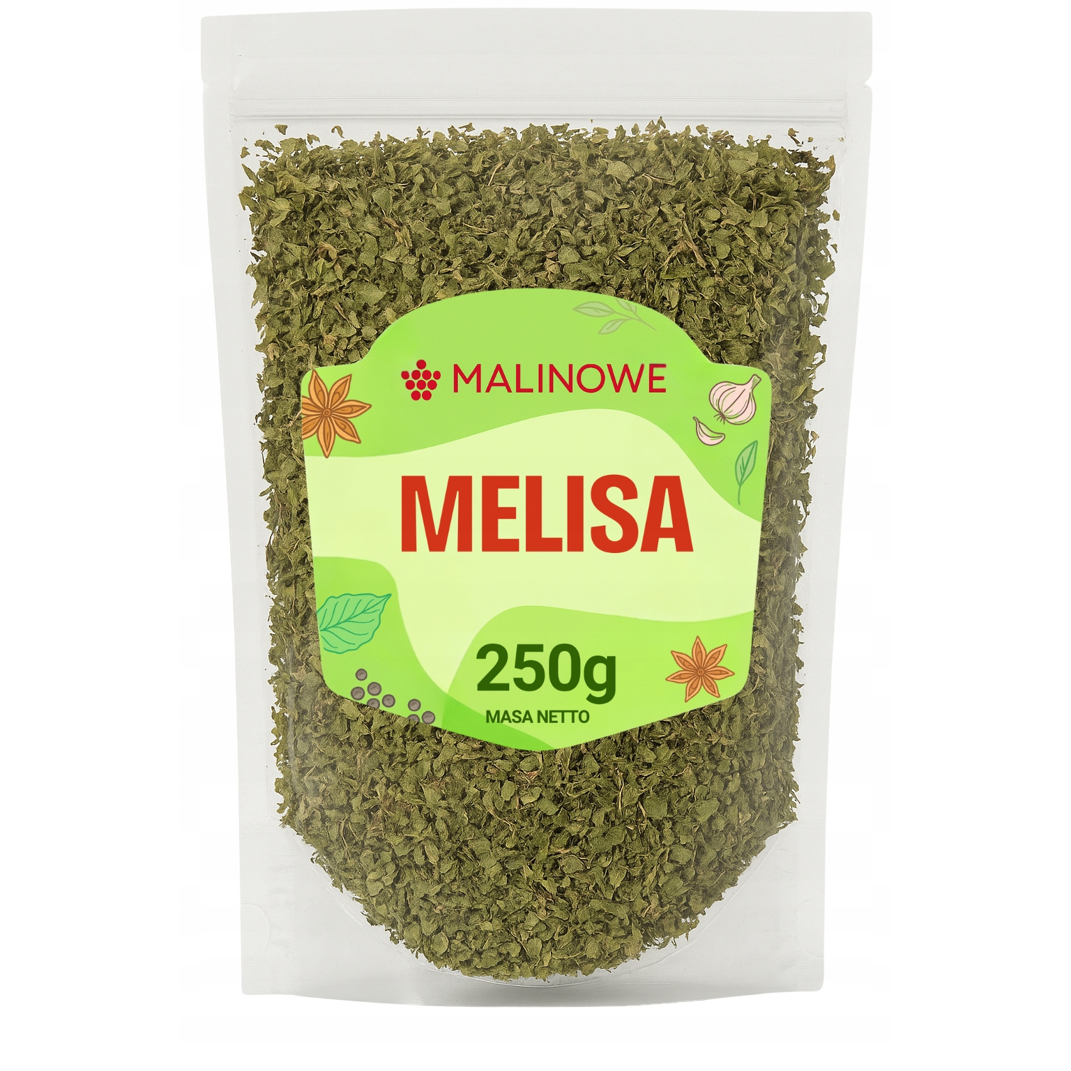 Dried Melissa Leaves 250g Natural Distinctive Premium