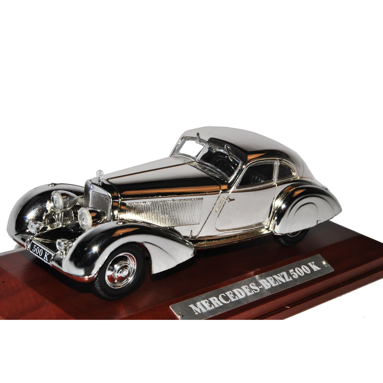 Mercedes-benz 500k Chrome 1/43 Scale Model Car – By Models Online