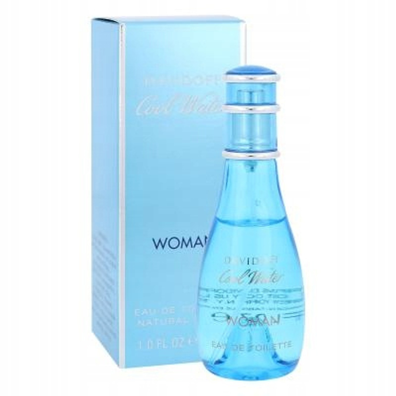 Image of Davidoff Cool Water Edt Ml - Fresh Toilet Water For Women, Of Citrus, Pineapple And Flowers, Perfect For Summer
