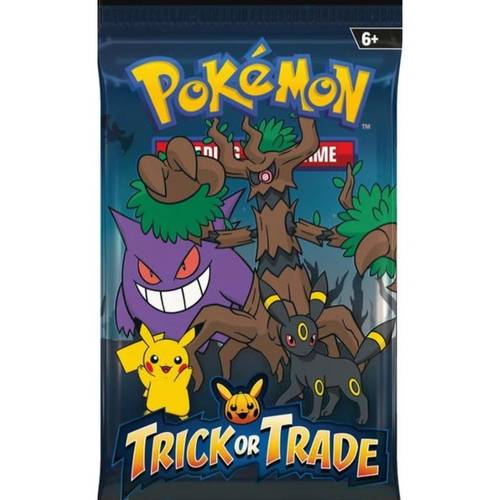 1x trick or trade 2024 booster englisch trick or treat pkm halloween booster