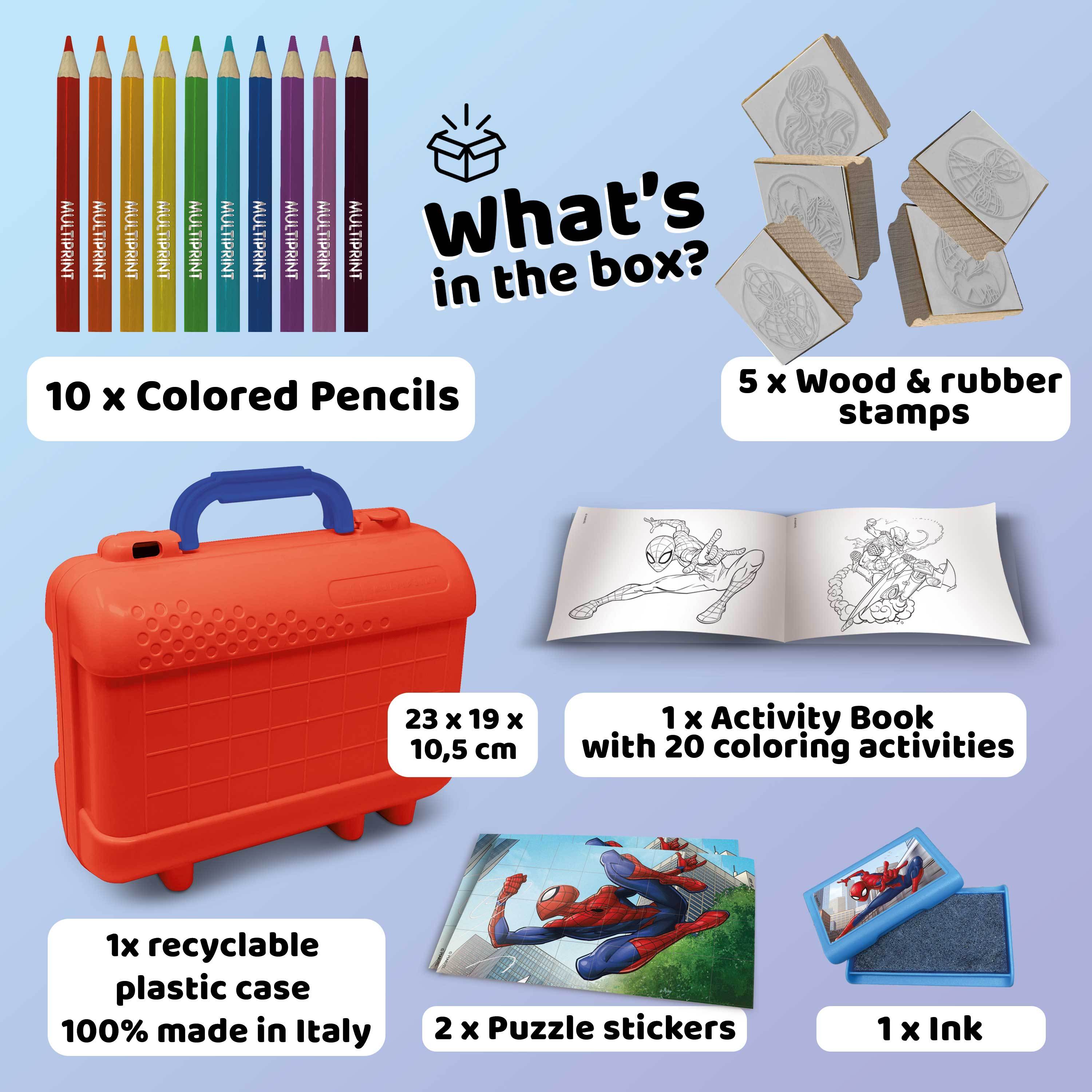 Spider-Man Travel Activity & Craft Set for Kids